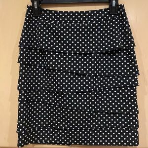 White House Black Market Polka Dot Pencil Skirt